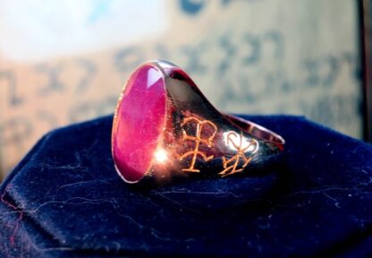 Bague du Soleil Rubis